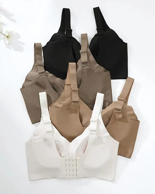 Pack of 3 Women's Adjustable Wireless Bra