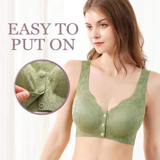 PACK OF 3  Front button Buckle Sleep Bras