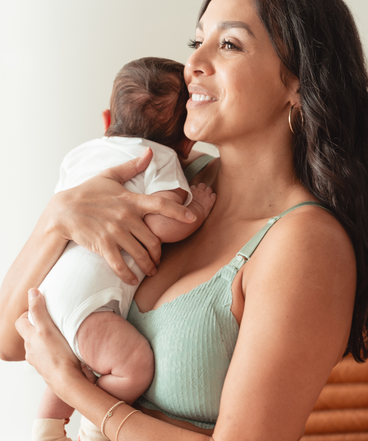 PACK OF 3: Sea Glass Lace Nursing Bra