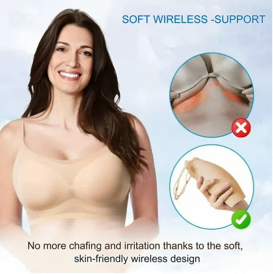 Pack of 3 Ultra-thin seamless ice silk comfortable bra