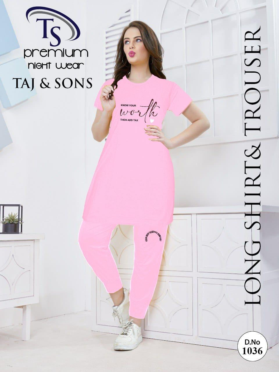 BLS Long Shirt Night Dress Cool Summer Lawn PJ