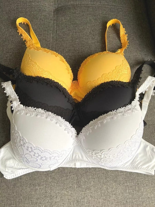 PACK OF 3 PADDED BRAS