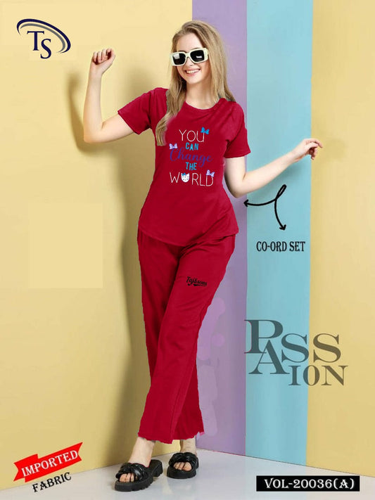 Basic Loungewear Cool Night Dress for Every Day Use