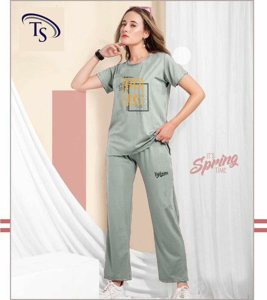 Basic Night Dress for Women Summer Cotton PJ