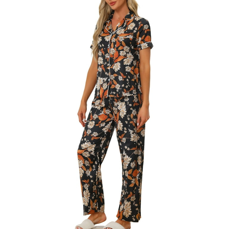 BLS Floral Fall Summer Night Dress PJ