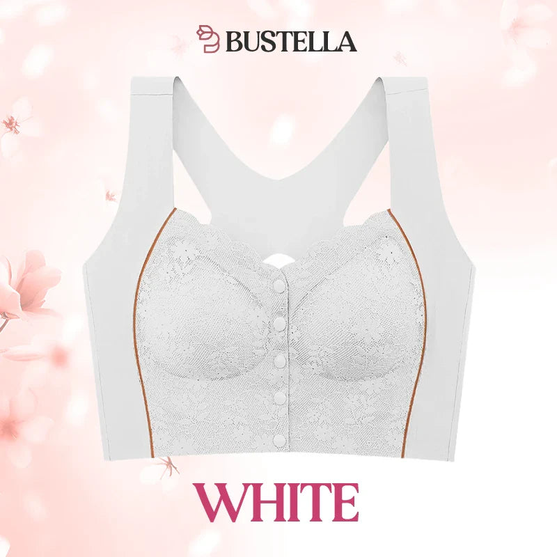PACK OF 3: Bustella  Button-Up Comfy Shaping Posture Corrector Bra.