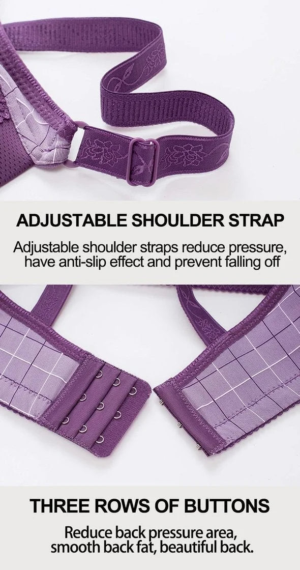 PACK OF 3 beautiful back comfort type no steel ring bra